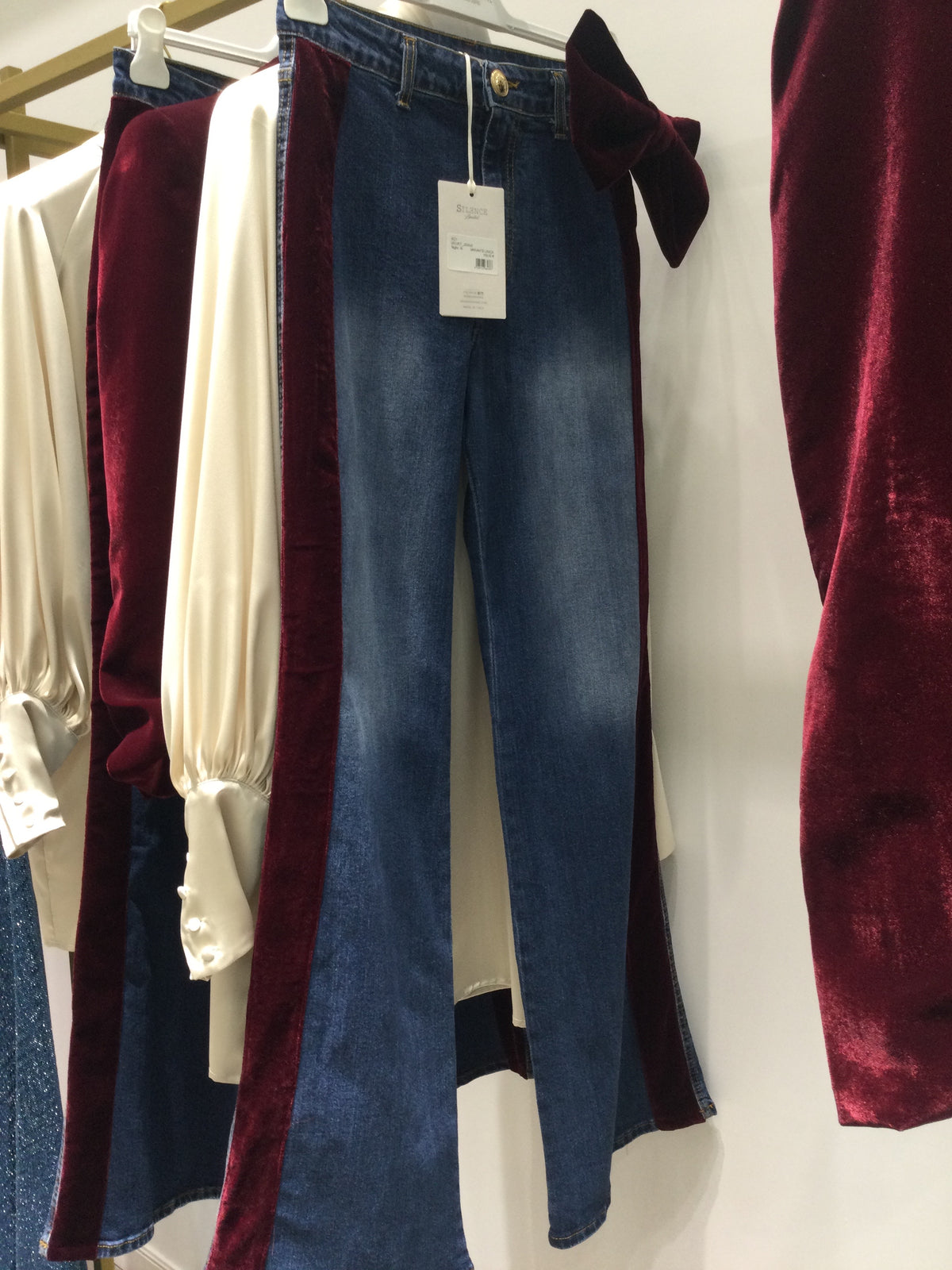 Velvet jeans
