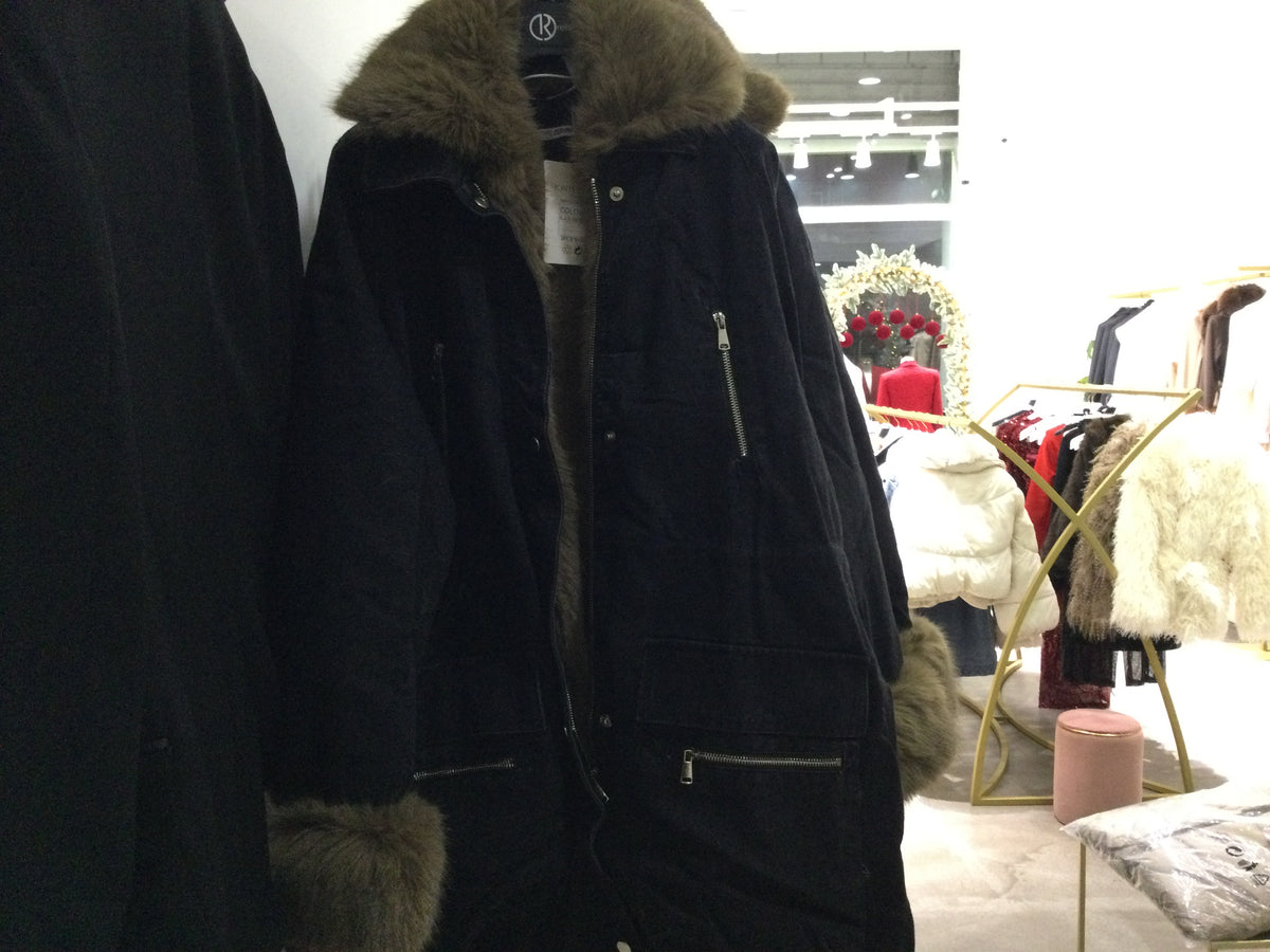 Giacca denim lunga
