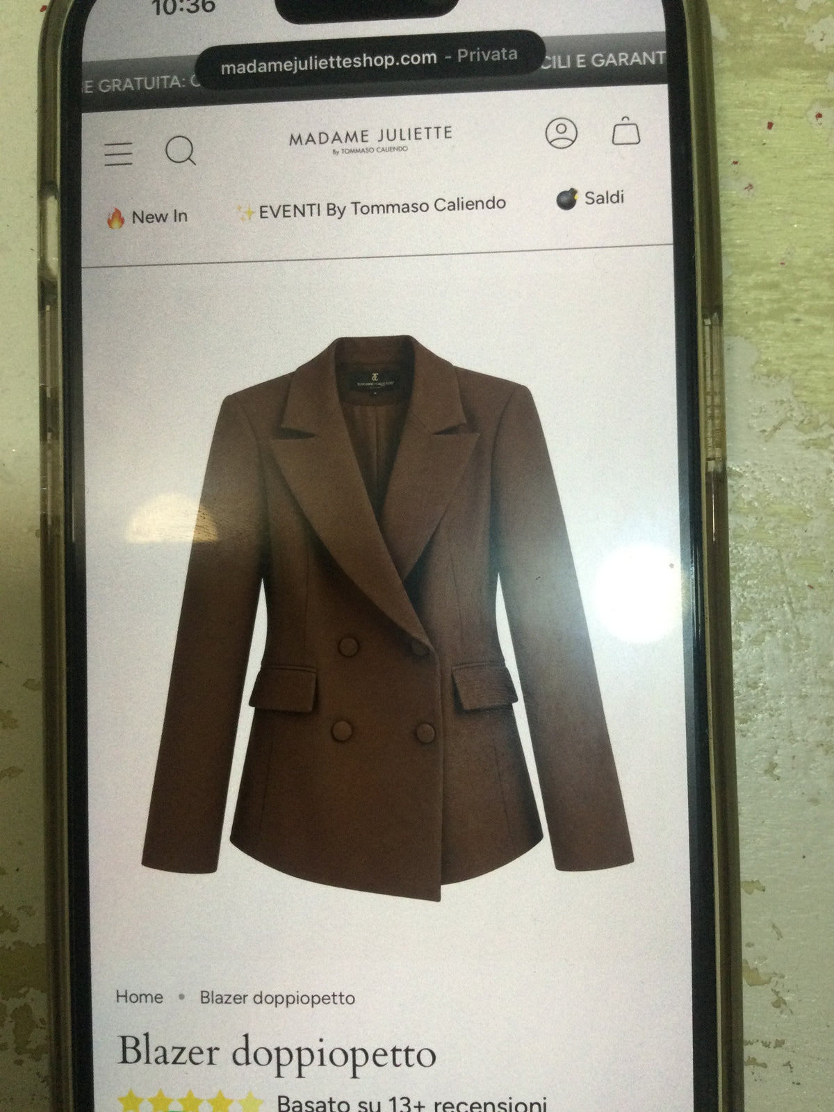 Blazer Doppiopetto TC
