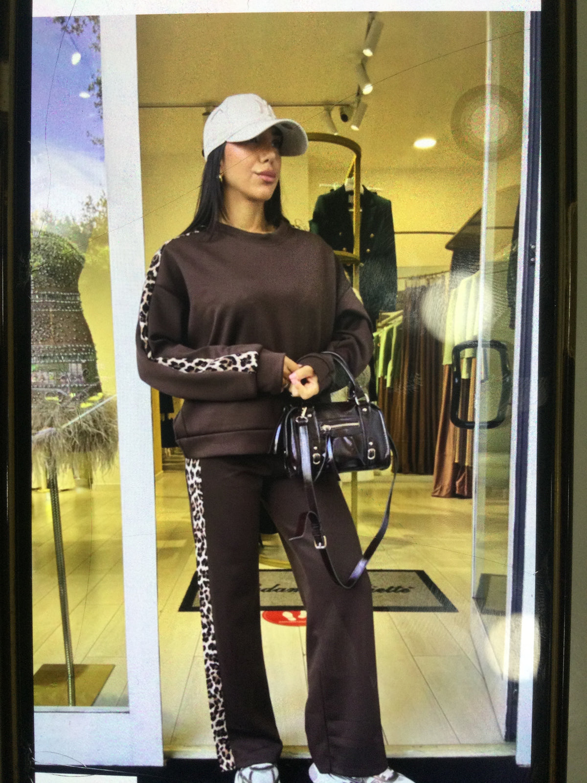 Completo in tuta animalier
