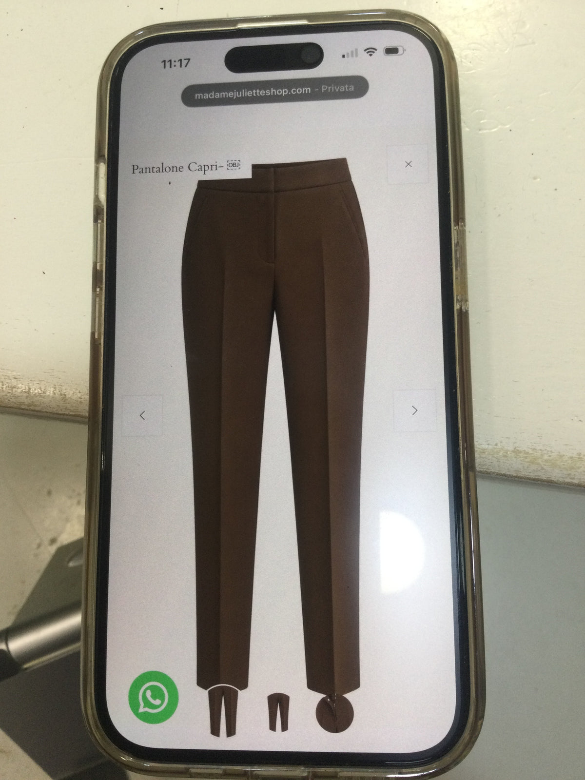 Pantalone Capri Tc