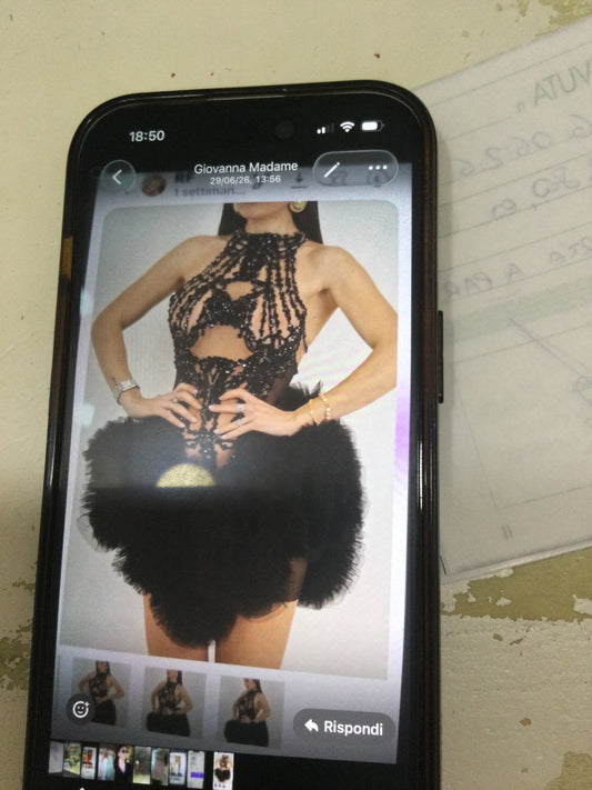 Dress cigno nero