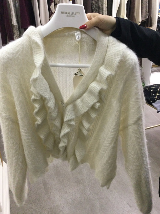 Cardigan bottone