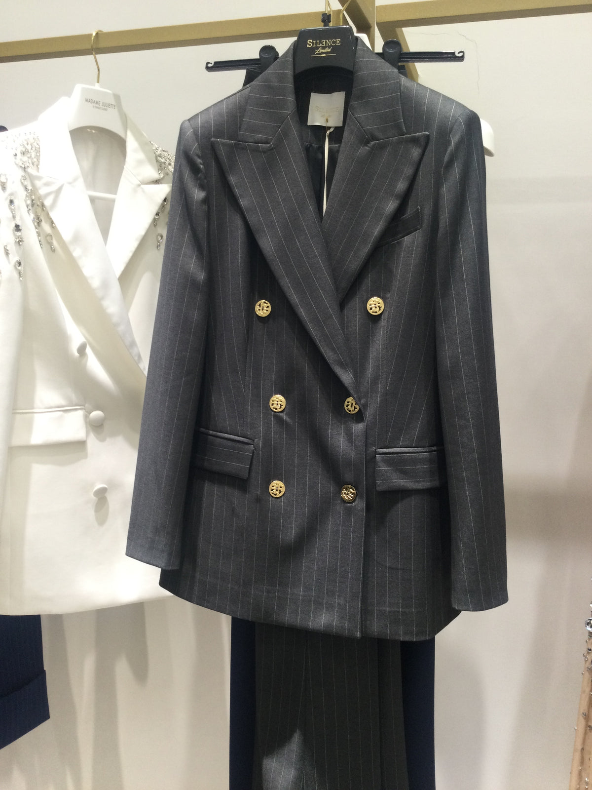 Stripe blazer