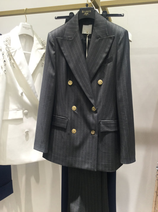 Stripe blazer
