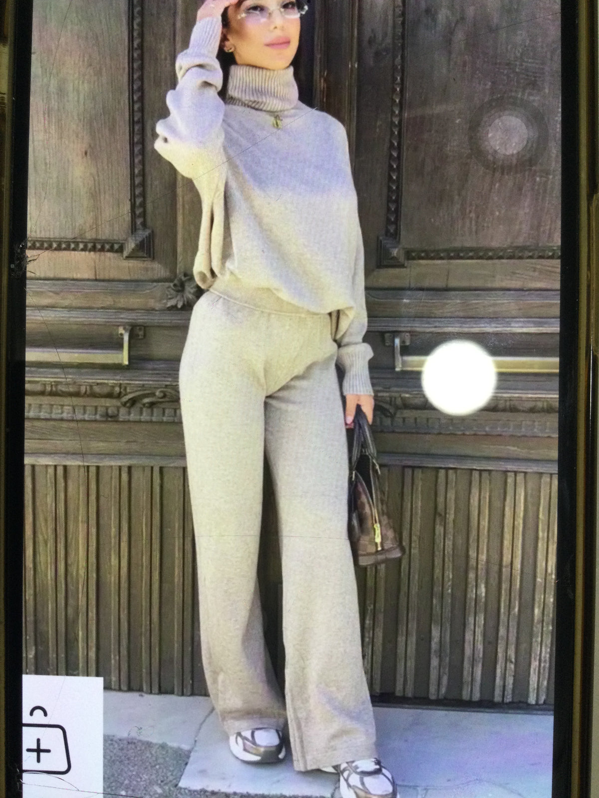 Completo Wanda chic collo alto